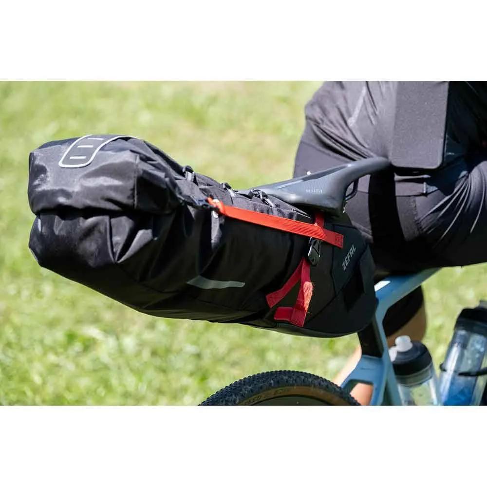 Zefal Z Adventure R17 bicycle bag waterproof noir et rouge