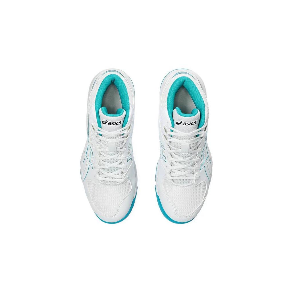 Asics Dunkshot Mb 9 Удобная амортизация, Износостойкие Средние Детские Баскетбольные Кроссовки Белые Детские 1064A006-109