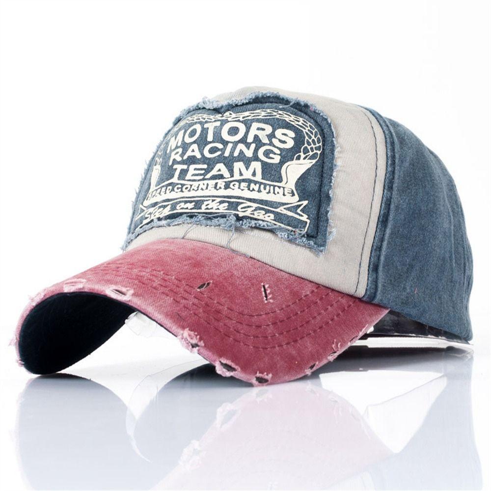 Patchwork Baseball Caps Fashion Letter Hip Hop Hat Dad Hats Snapback Hat Men Women