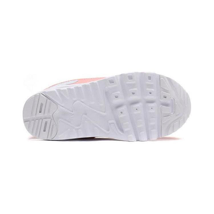 Nike Air Max Tiny 90 Амортизирующие Низкие Беговые Кроссовки Кораллово-Красные Для Детей Возрастом 3 7 Лет AV3194-600