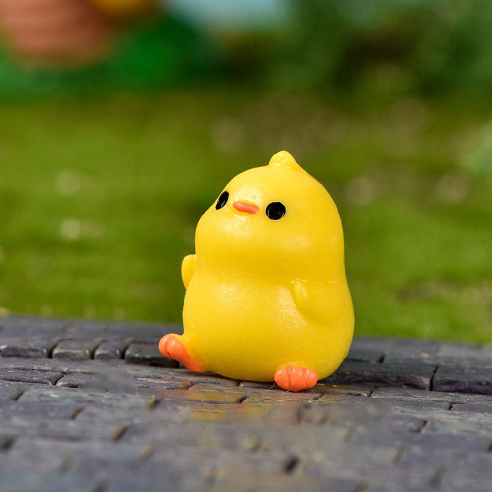 Bonsai Rooster Chicken Miniatures Figurines Fairy Garden Ornaments Micro Landscape Home Decorative