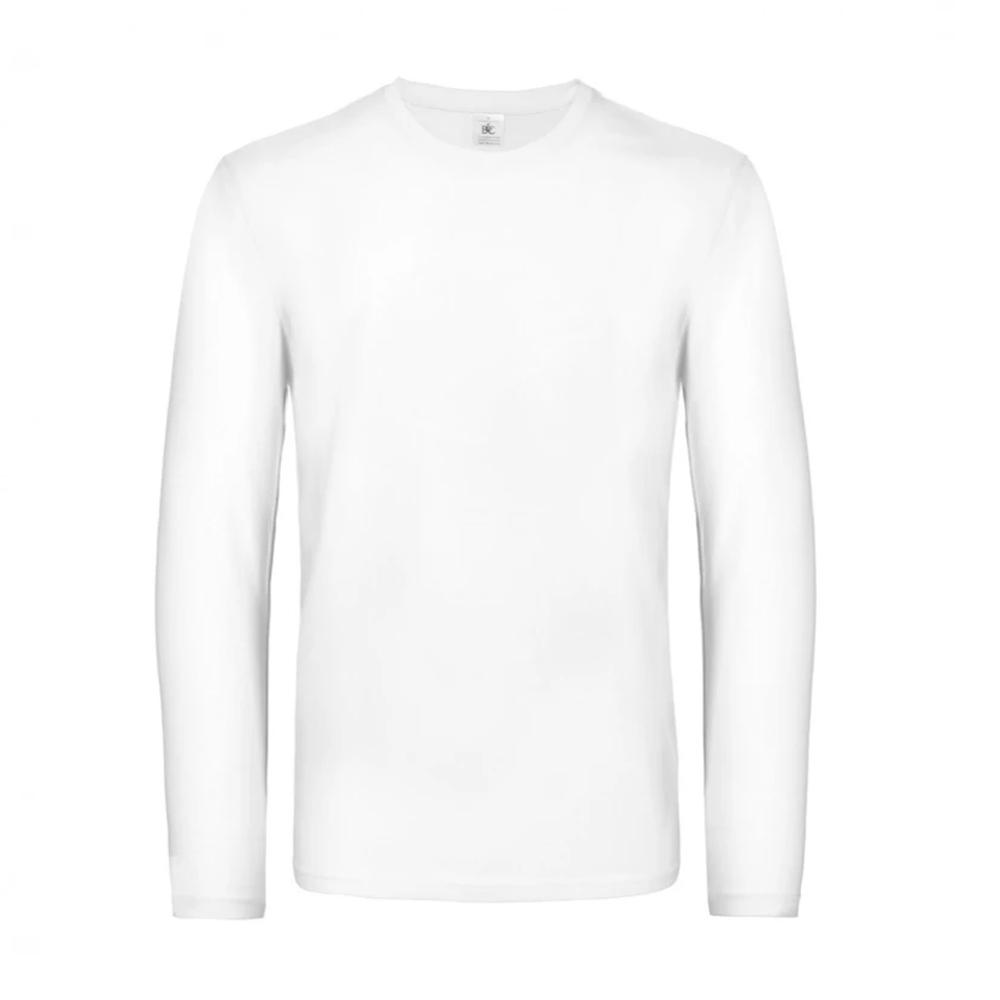 B&C Mens #E190 Long-Sleeved T-Shirt