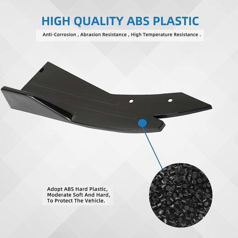 2PCS Rear Bumper Lip Diffuser Splitter Canard Protector Front Spoiler Body Kit For KIA Stinger GT 2018 - 2024 Car Accessories