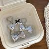 Elegant Bows-Tie Keychain Bowknot Charm Butterfly Knot Keyring Detachable Phone Lanyard Ornament for Fashionable Women