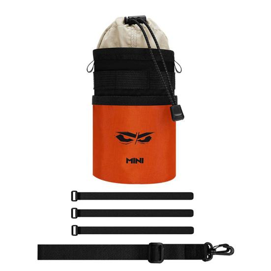 Сумка для велосипедной бутылки с боковыми карманами, держатель для бутылки с водой для горного и шоссейного велосипеда, мешочек со шнурком, велосипедные аксессуары