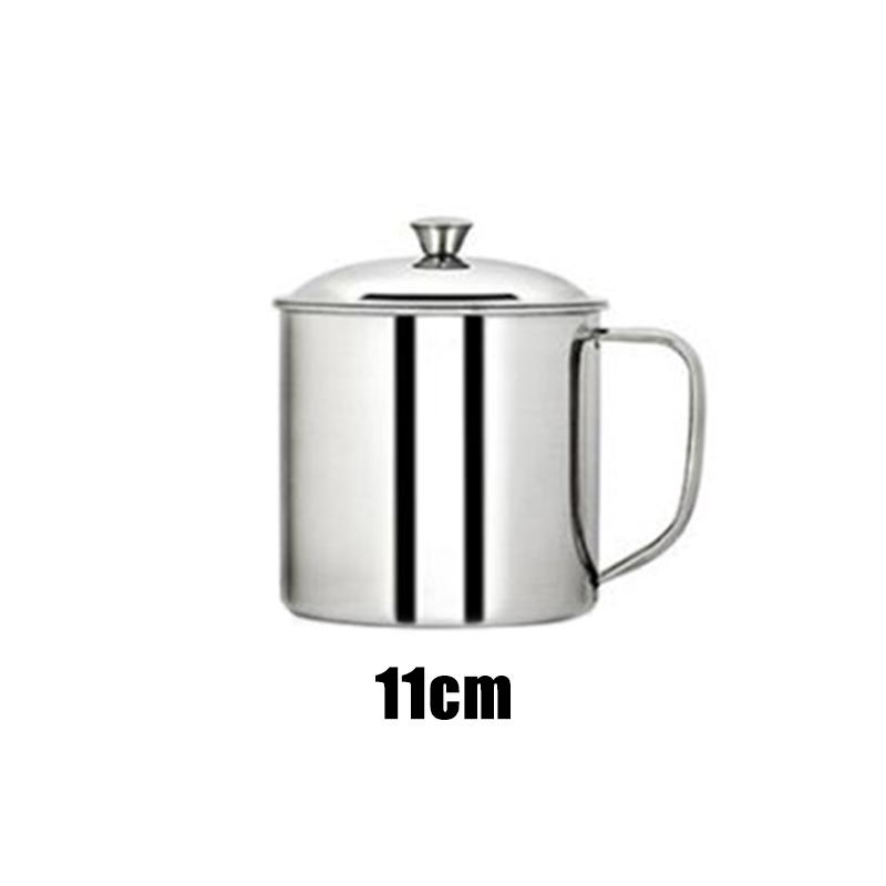 Stainless Steel Water Milk Coffee Tea Cup Camping Mug Home Travel Tumbler