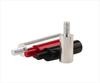 M3D6 Single-head Thread Isolation Post: Red/Black Aluminum Alloy Connecting Rod with Internal & External Threads
