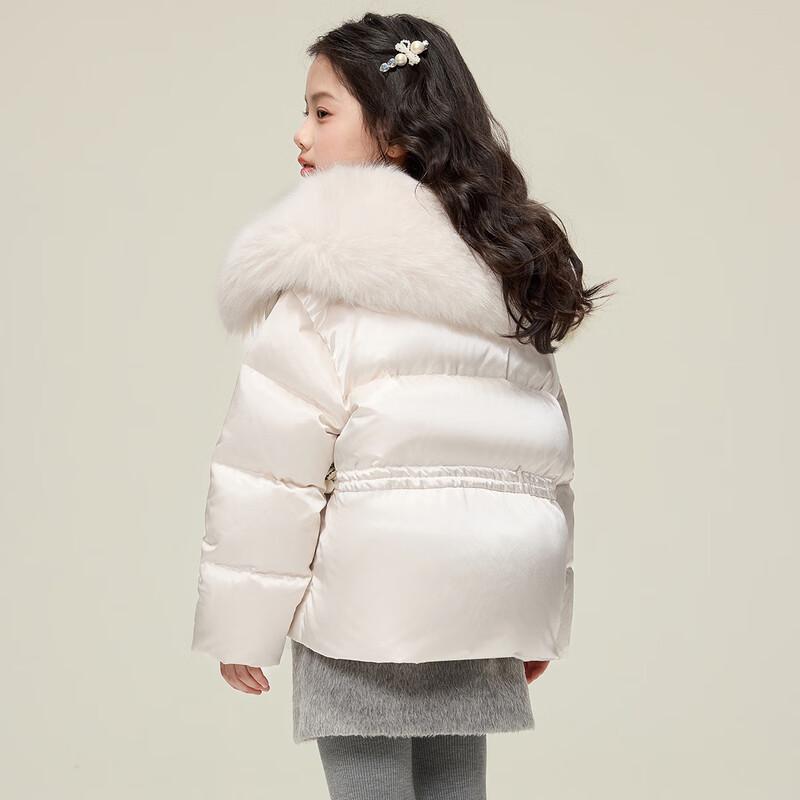 Зимняя пуховая куртка для девочек Yuan Yuan Princess, 90% пуха