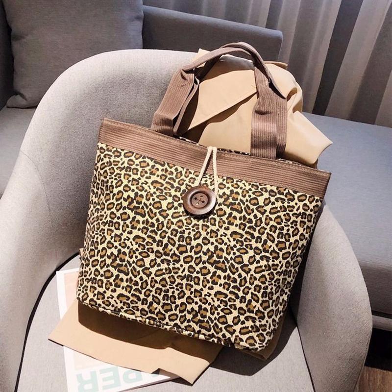 Women Canvas Bags Casual Large Daily Shoulder Tote Shopper Handbag Simple Hobo Bags 1Pcs
