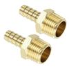 2 шт. Штуцер для шланга 1/2 NPT 1,7 x 0,8 дюйма (42 x 21 мм)