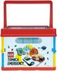 Skater Foldable Storage Box, Toy Box with Handle, Stackable Basket, Tomica, 38x25x19.5cm, BWOT13-A