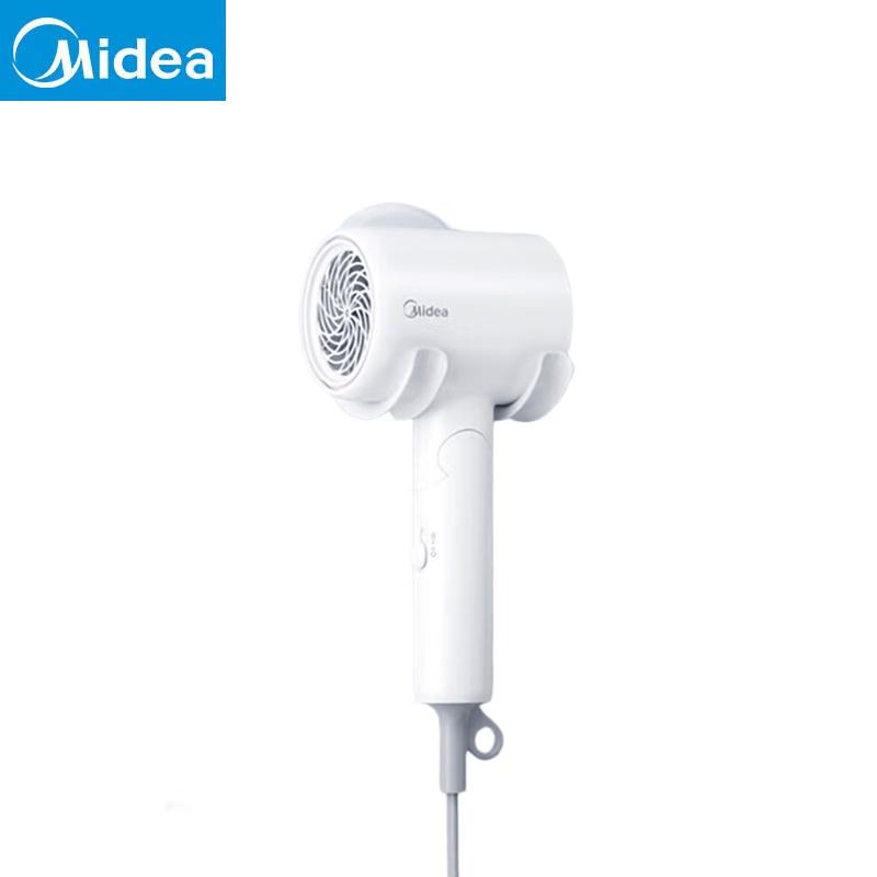 Midea Складной ионный фен FZ110, штекер CN (адаптер в комплекте)