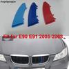 Для BMW 3 серии E90 E91 320 325 330 335 2005-2008 годов 3D M накладка на переднюю решетку, полоски, крышка для автоспорта
