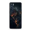 Черный чехол для телефона с изображением горного пика Для Oppo A17 A31 A54 A57 A78 A79 A98 Find X5 X6 Reno 6 7 8 10 11 12 13 F Pro 5G Мягкий чехол из ТПУ