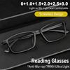 New Titanium Reading Glasses Men Women TR90 Anti-Blue Ray Full Frame Computer Spectacles Diopter +1.0 +4.0 Presbyopic Glasses