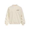 Mens Oversized Streetwear Crewneck Sweatshirt With Letter Print Fall Casual Long Sleeve Top