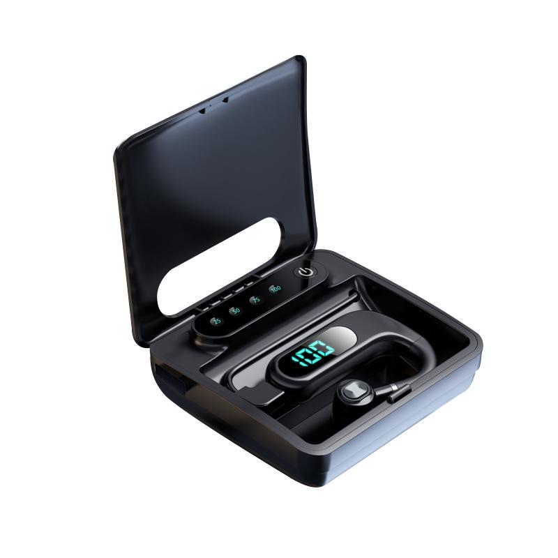 Bluetooth Headphone Extra Long Standby Life New Wireless Single-ear Hanging Ear Large Battery