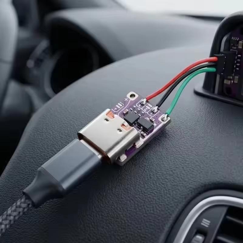 PD QC Trigger Module Type C High Voltage SPI Decoy Board High Precision Portable for Power Test Lab Research Electronic Repair Work