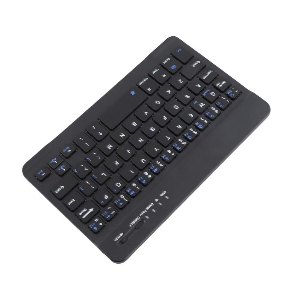 Black Tablet Computer Keyboard Wireless Single Keyboard Portable Phone Keyboard