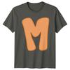 Letter N Initial Alphabet Monogram Unisexs TShirt Unisexs Tee Graphic Unisex Top