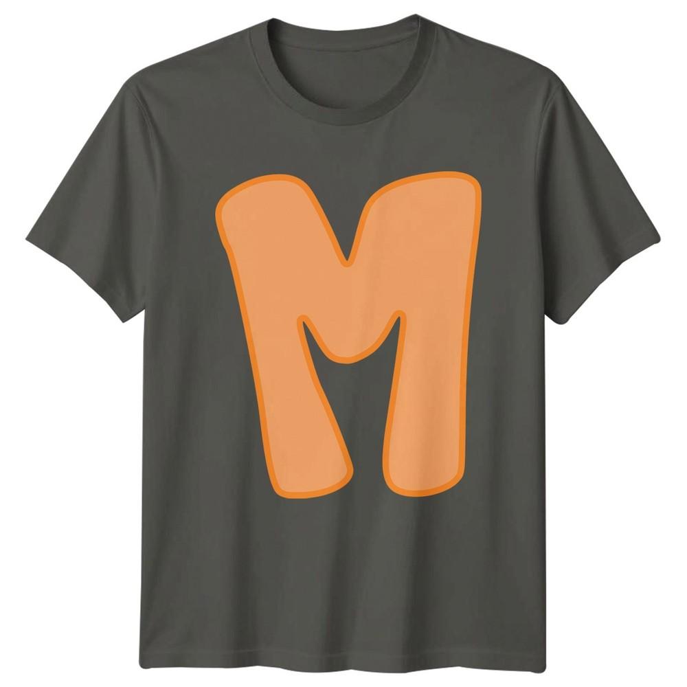 Letter N Initial Alphabet Monogram Unisexs TShirt Unisexs Tee Graphic Unisex Top