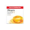 Pears Увлажняющее мыло для купания с глицерином Pure & Gentle For Golden Glow 125г (Пакет из 3)