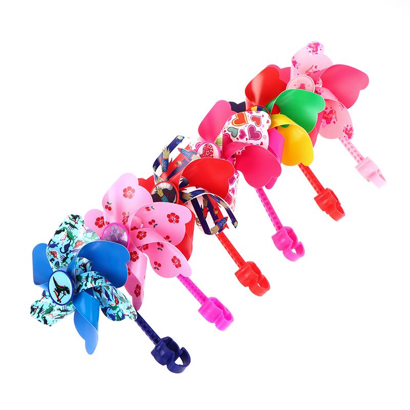 Children Bike Handlebar Pinwheel Windmill Decoration For Kid'S Bicycle Scooter
