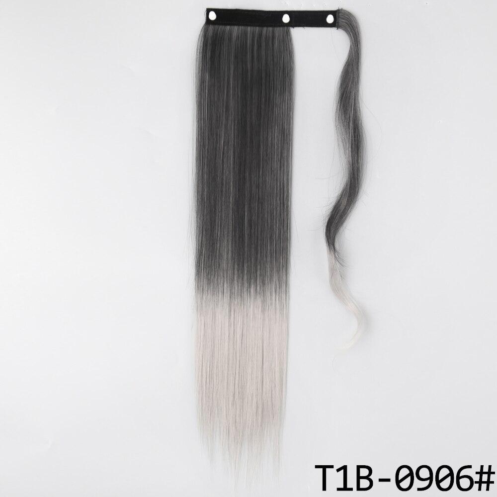 MERISIHAIR Длинные волнистые волосы для наращивания, синтетическое волокно, длинные волнистые прямые волосы на заколке, повседневная одежда, хвост для женщин