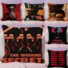 Наволочка The Weeknd Квадратная подушка Спальня Диван Подушка для отдыха и комфорта Автомобиль Гостиная Домашний декор