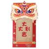 Dragon Pattern Red Envelope 2024 New Year Packet Money Bags Traditional Blessing Bag  Party Gifts