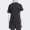 adidas Футболки для HIIT Женские Черные С Круглым Вырезом Средняя Прямая Посадка IU1123