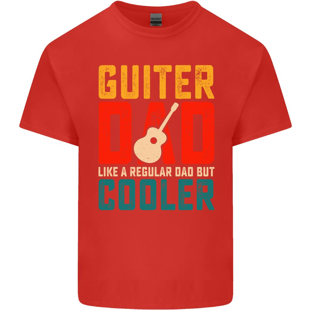 Guitar Dad Like a Normal Dad Fathers Day Unisexs Light Cotton TShirt