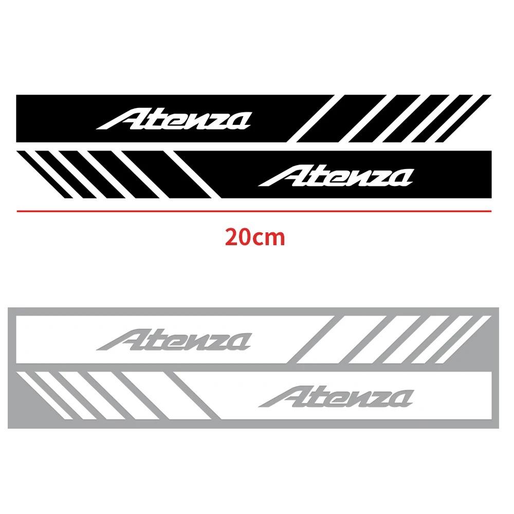 2Pcs Car Rearview Mirror Decorative Stickers Body Modification Decals For Mazda 3 6 Axela CX-3 Demio MPS Atenza CX-5 CX-8 Demio FF27