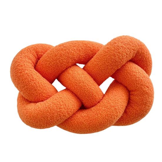 Knitted Knot Pillow Handmade Decorative Throw Pillows Soft Sofa Cushion Home Bedroom Decor Gift