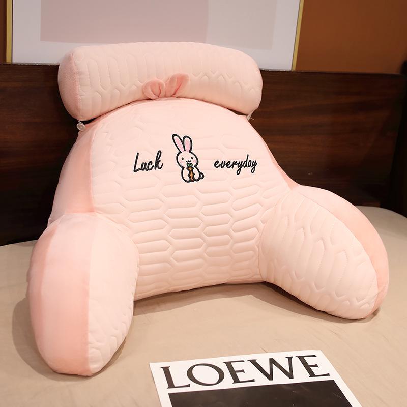 Ice Bean Headboard Cushion: Soft Pillow for Bed, Sofa, or Lumbar Support