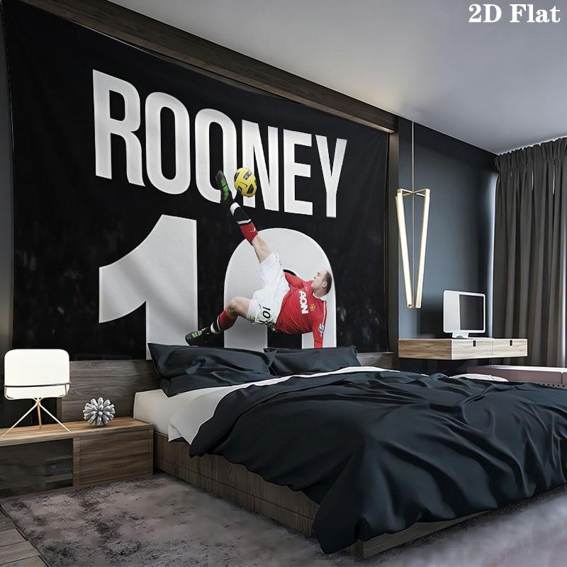 Rooney Wall tapestry, aesthetic printed fabric blanket, suitable for bedroom, living room, and home decor.