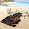 Whispers Damned beach towel Beach towel for vacation photos soft Outdoor pool towel swim quick-drying swim towel Outdoor picnic beach mat Comfort