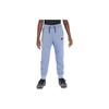 Tech Fleece Letter Logo Drawstring Повседневные трикотажные спортивные брюки для детей Polar-Blue FJ6025-450