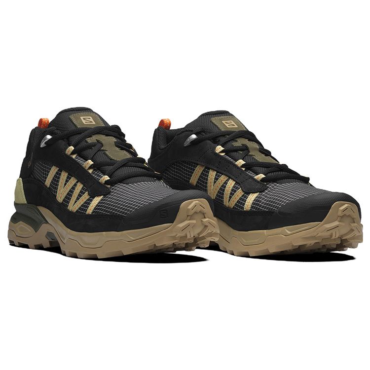 SALOMON Shelter Fabric Durable Low-Top Hiking Shoes Men Hiking Shoes 416677