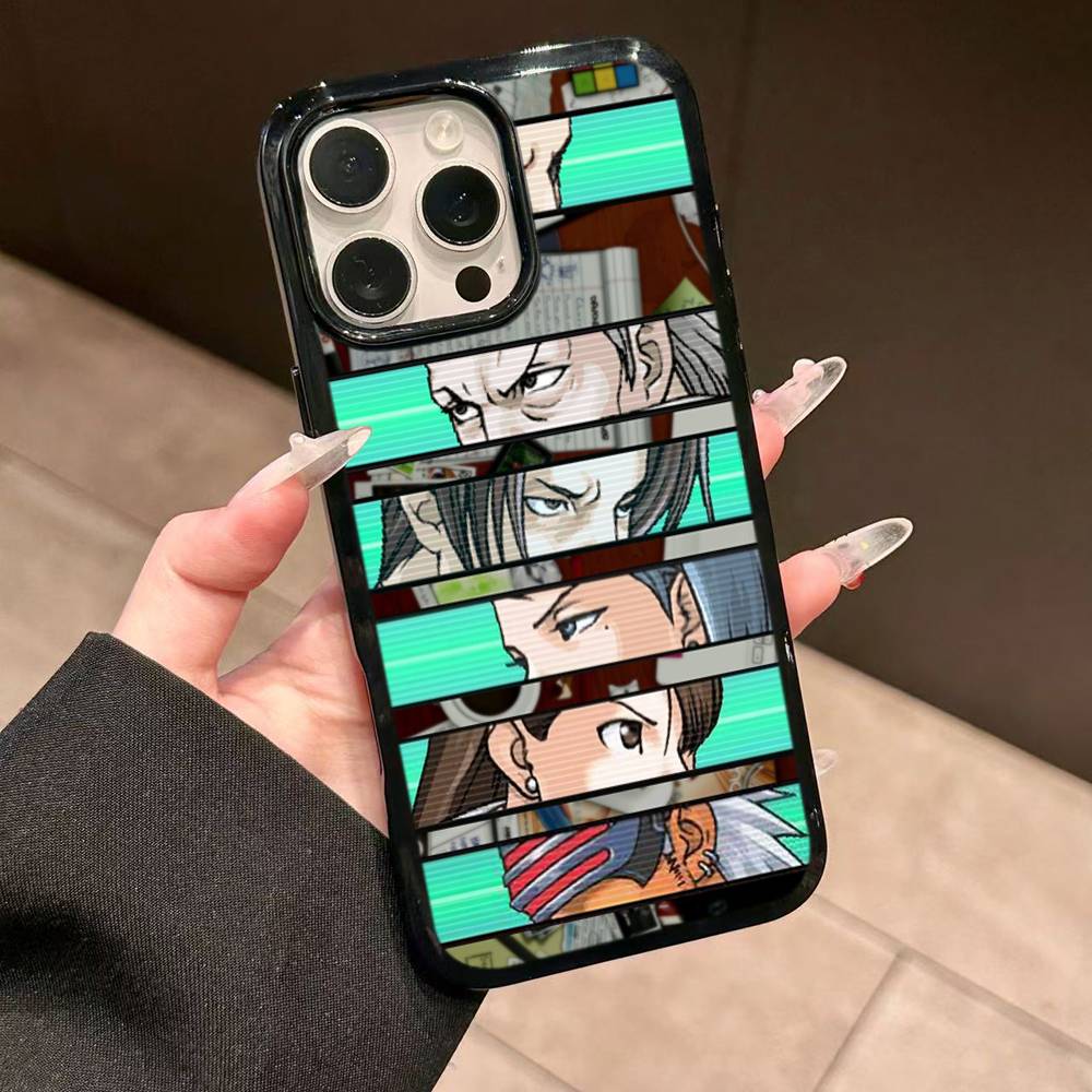Классическая игра Ace Attorney Чехол для телефона Для IPhone 17 16 15 14 13 Plus 12 11 Pro Max PC+TPU Чехлы Задняя крышка
