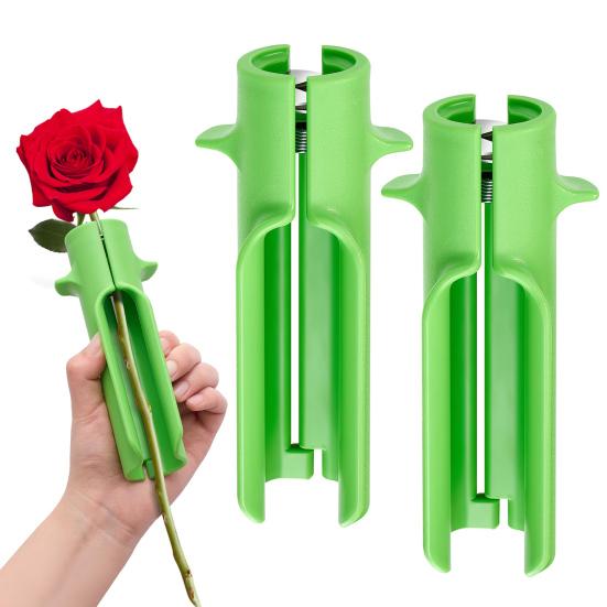 1/2/3 шт. Инструмент для удаления шипов с роз, простой в эксплуатации, эффективный портативный инструмент для удаления шипов с листьев роз, очиститель для цветов