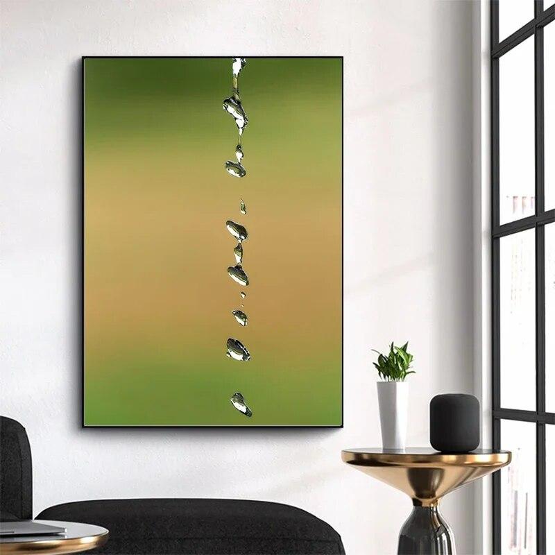 Натуральная вода, водопады, потоки, постер, гребень волны, свободный поток, холст, картины и принт, настенные художественные фотографии, домашний декор для гостиной