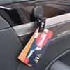 Car Card Holder Car Practical Supplies Car Multi-function Adhesive Business Card Bill Storage Clip Car Portable Storage Clip