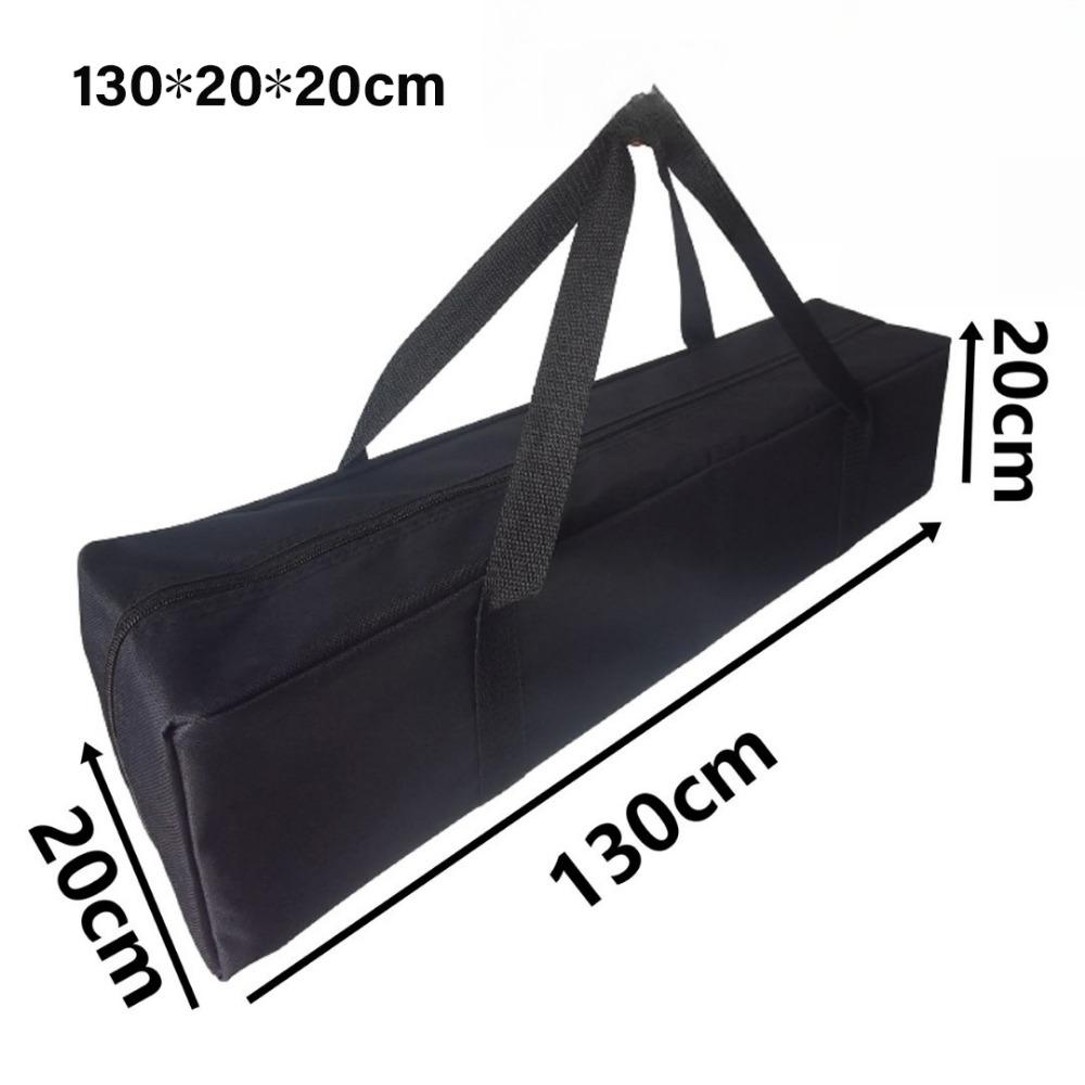Black Storage Bag Large Travel Picnic Handbag High Quality Canvas Canopy Pole Bag  Outdoor Supplies