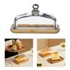 Rectangular Pastry Stand Light Luxury Appetizer Plates Show Rack Cheese Storage Case  Hotels