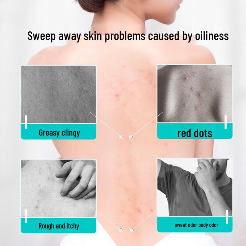 Гель для душа очищающий освежающий с маслом чайного дерева CaiLe