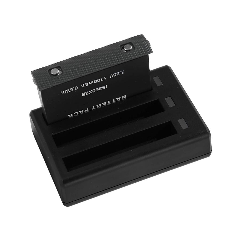 for Insta 360 ONE X2 Battery Charger 3 Channel Fast Charging Battery Charger Hub with Rechargeable Lithium Battery