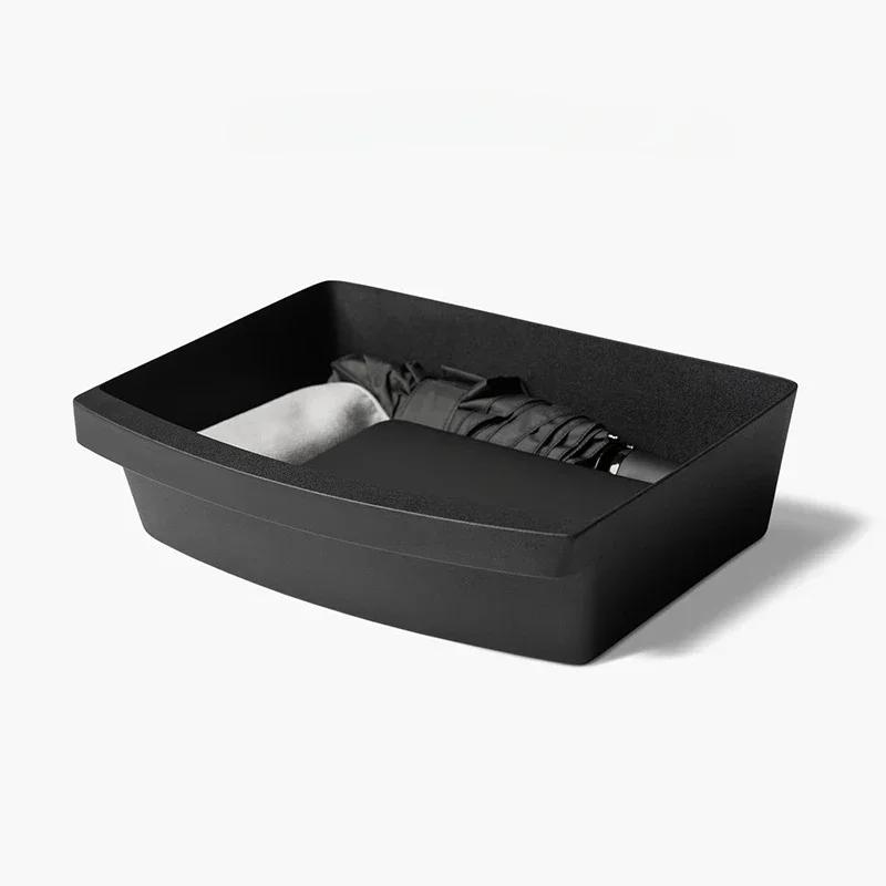 Для Tesla Model Y Juniper 2025 Ящик для хранения под сиденьем Автомобильные аксессуары Выдвижной органайзер для хранения Нижний ящик под передним сиденьем Чехол