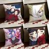 Аниме TTouken RRanbu Hanamaru Наволочка Двусторонняя Мягкая Прочная Наволочка для Подушки Дом Автомобиль Многоцелевое Использование для Ежедневного Комфорта