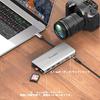 WAVLINK USB C Мини-докинг-станция x x x USB x x Слот для SD-карты Micro SD-карты Зарядка Gigabit Совместимость с Windows OS X и Linux Хаб/USB-C станция/9-в-1